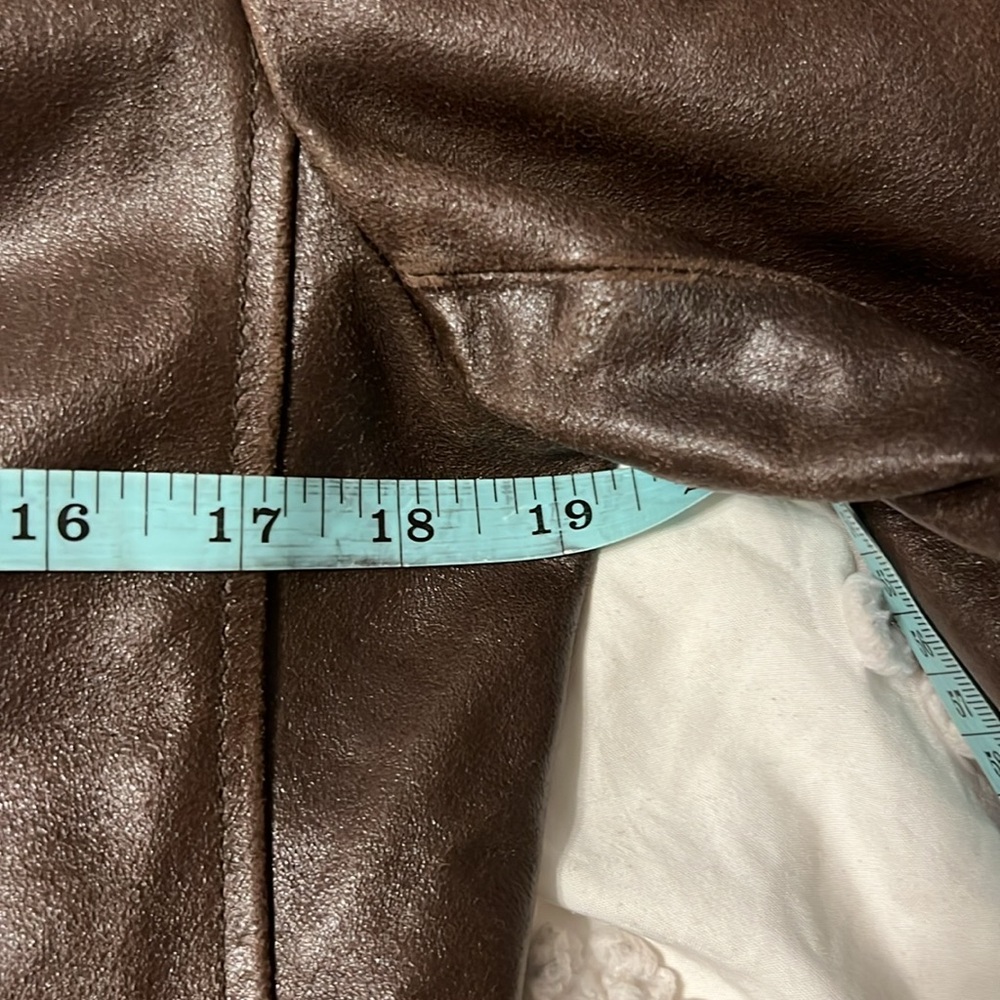 Vintage Wilsons Leather Maxima Chocolate Brown Leather Coat Women’s Medium - Picture 8 of 16